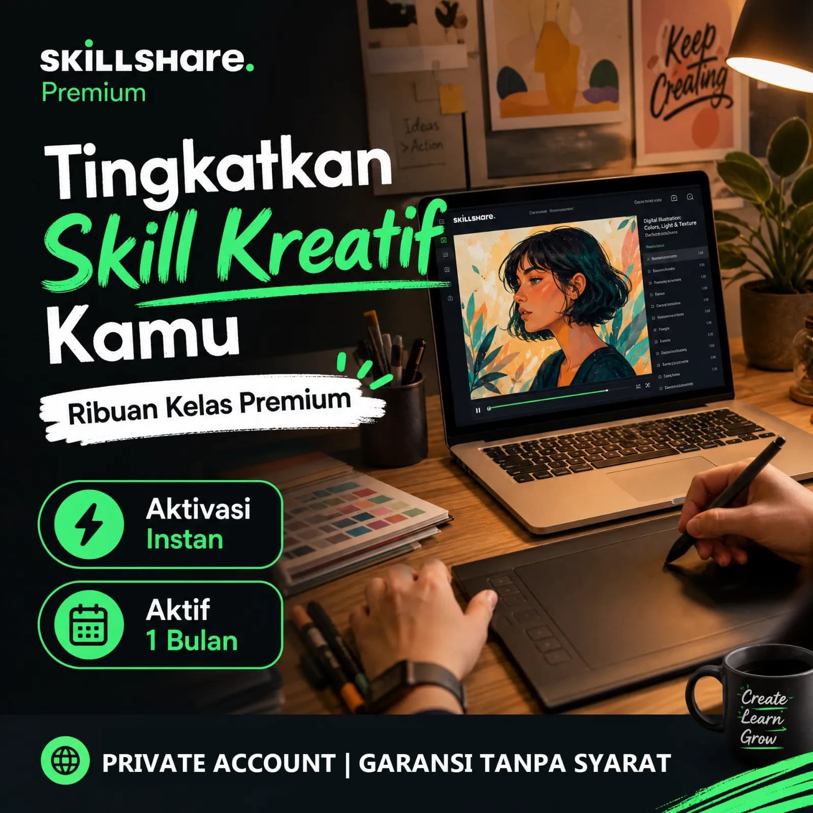 Skillshare 1 Bulan