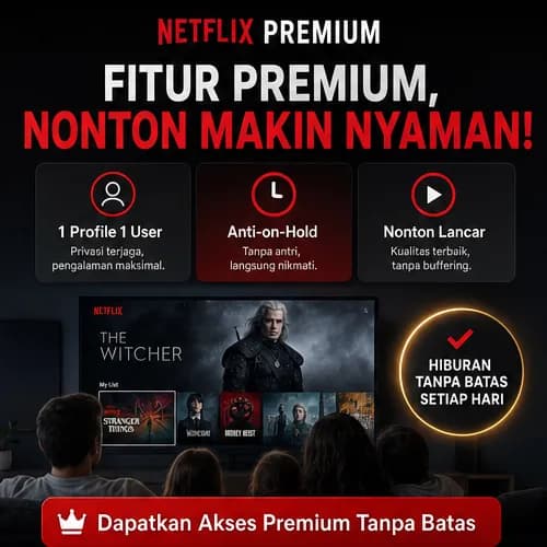NetFlix 3 Bulan