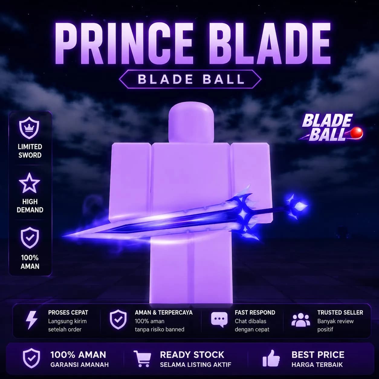 Prince blade
