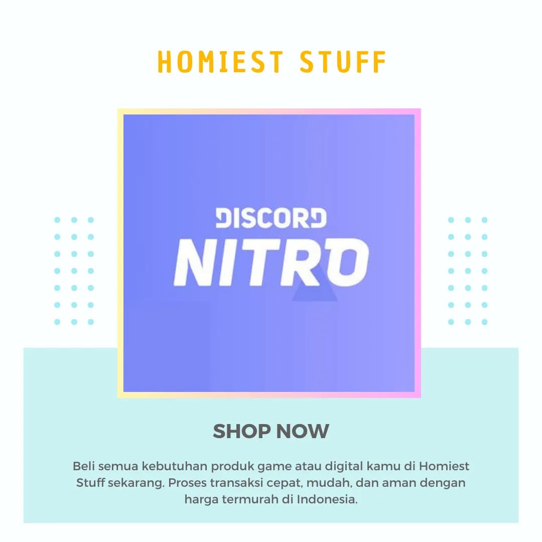 DISCORD NITRO PRO 3 BULAN + 2X BOOST SERVER