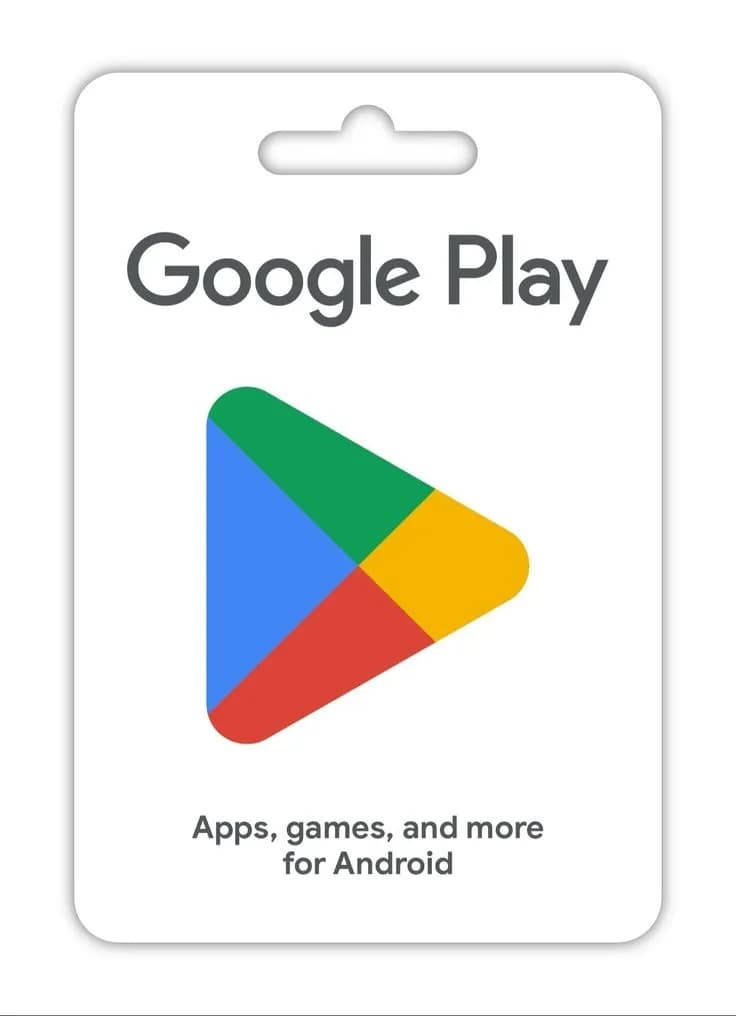 GOOGLE PLAY GIFT CARD 50.000