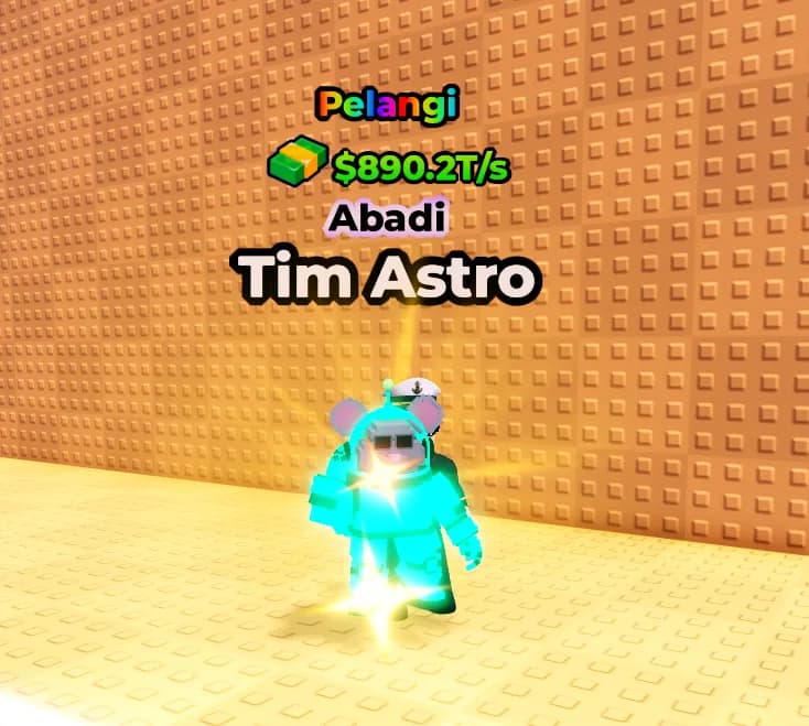 Brainrot Tim Astro Mutasi Rainbow