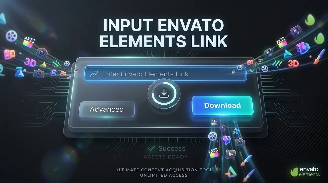 Website Download Item Envato Element