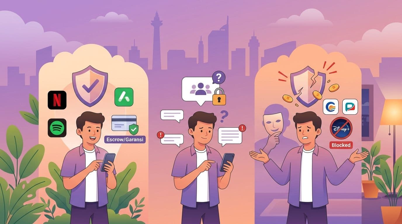 JoinBareng vs Grup WhatsApp vs OG Account: Mana yang Paling Aman?