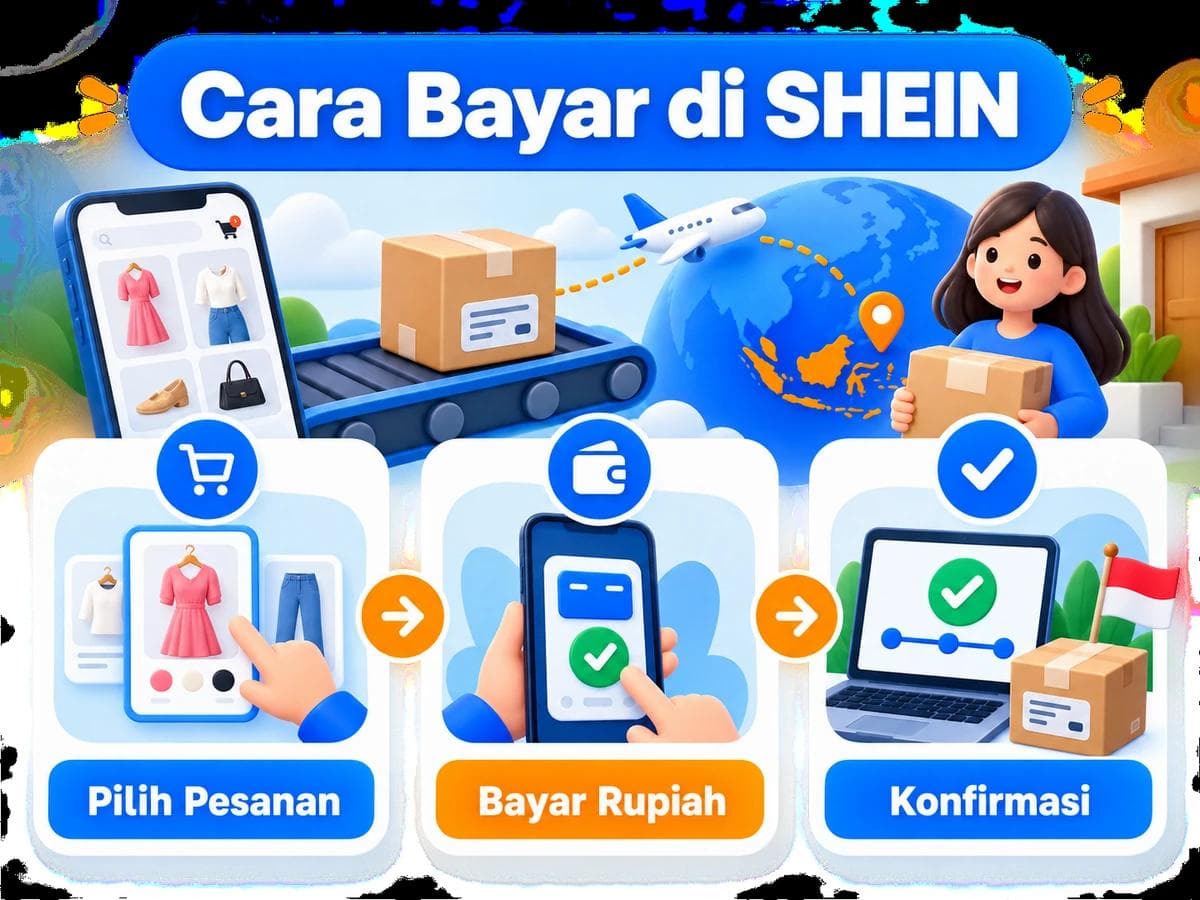 Cara Belanja dan Bayar di SHEIN dari Indonesia dengan Jasa Bayar