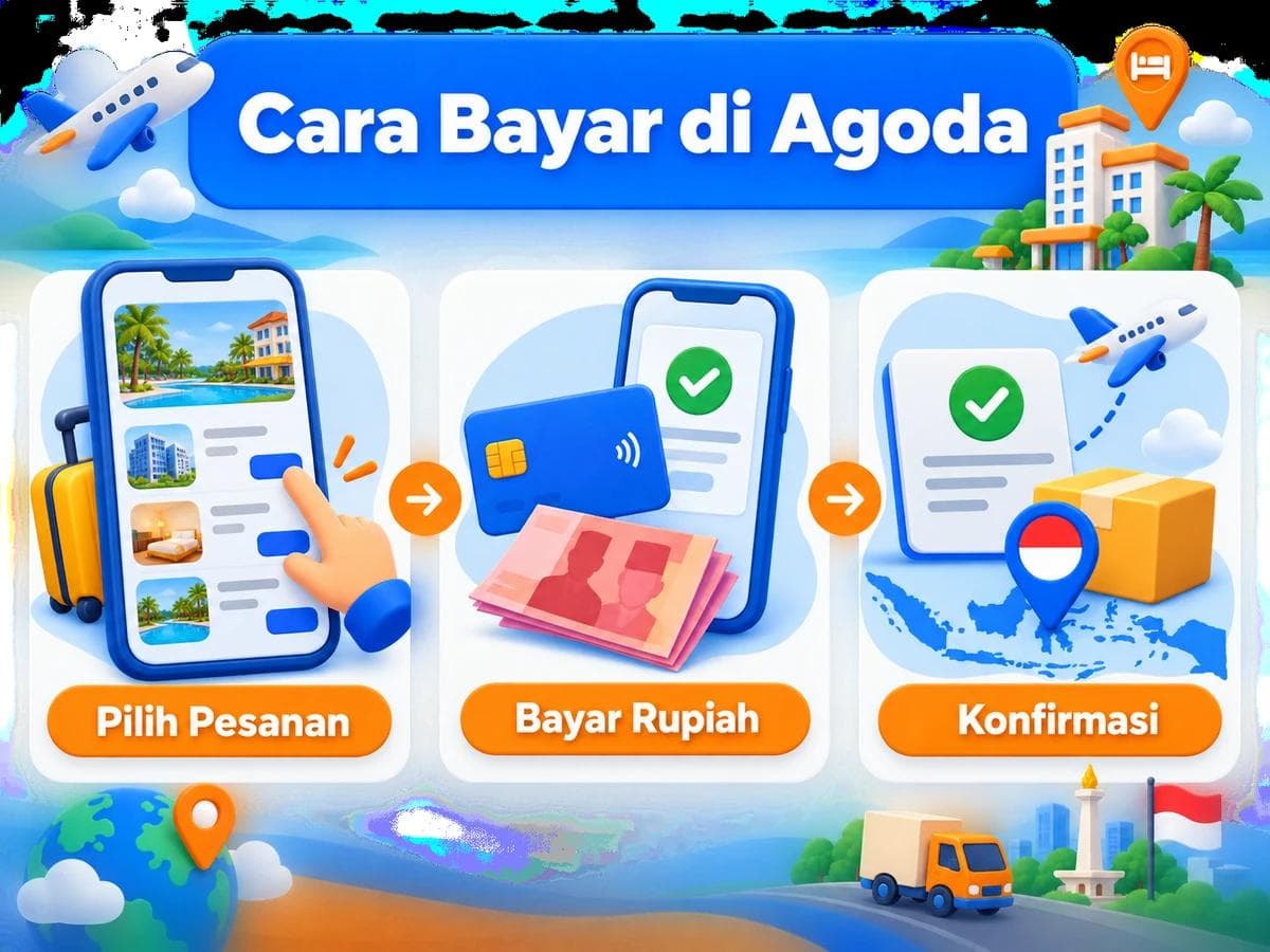 Cara Belanja dan Bayar di Agoda dari Indonesia