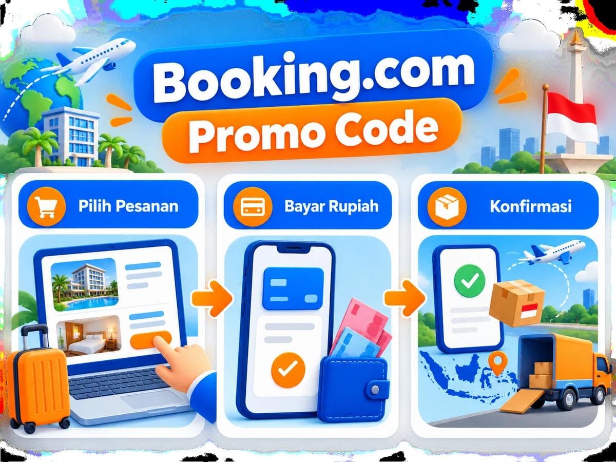 Booking.com Promo Code: Cara Belanja dan Bayar dari Indonesia