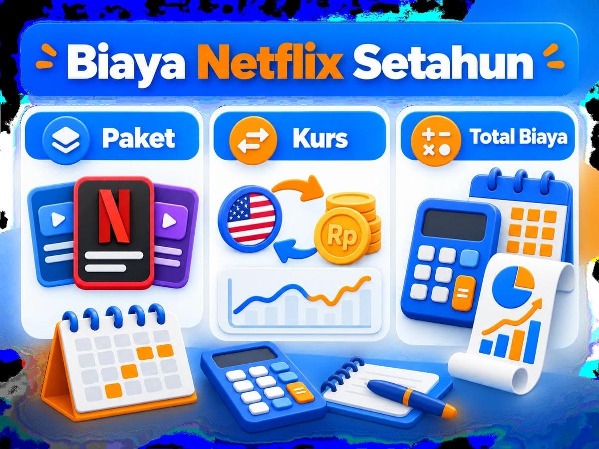 Berapa Total Biaya Langganan Netflix Setahun dari Indonesia
