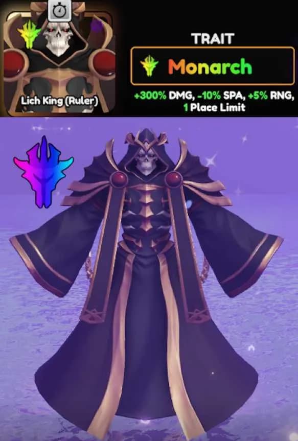 The lich king Anime Vanguard