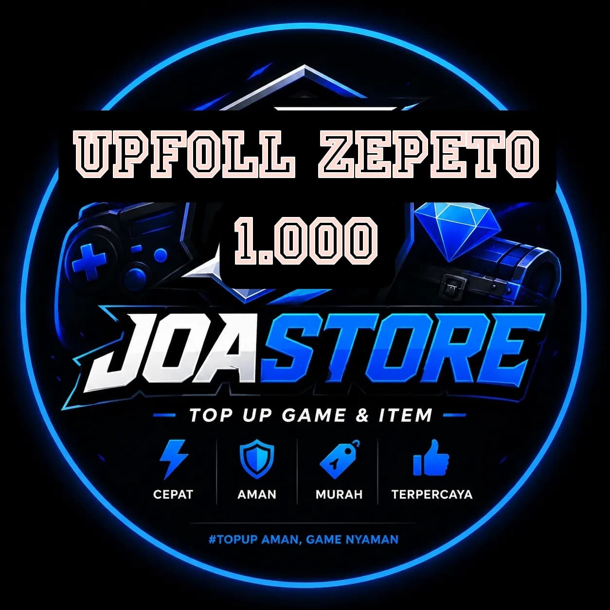 ZEPETO UPFOLL 1.000 FAST