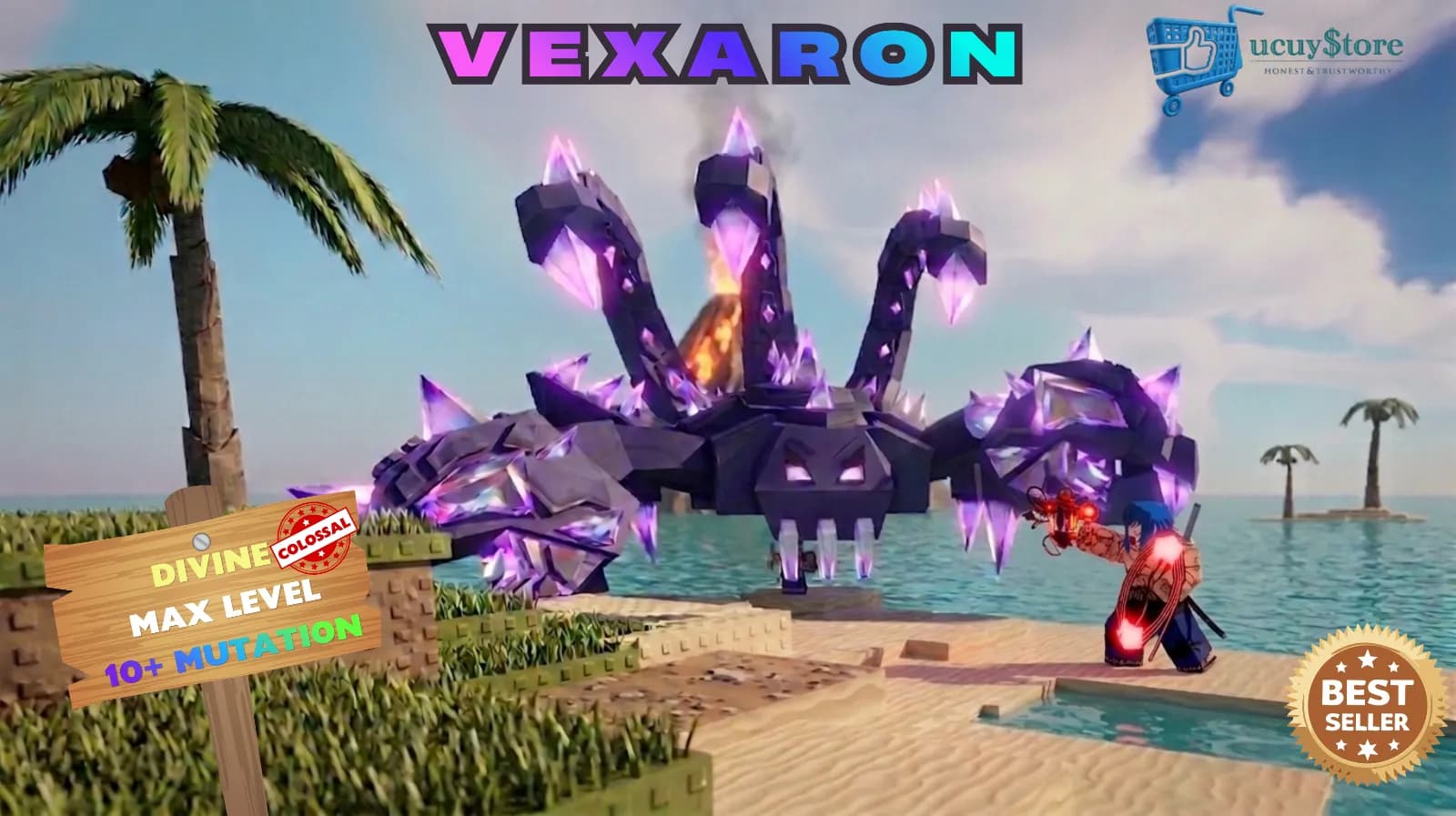 vexaron colossal & 10+mutasi & max level