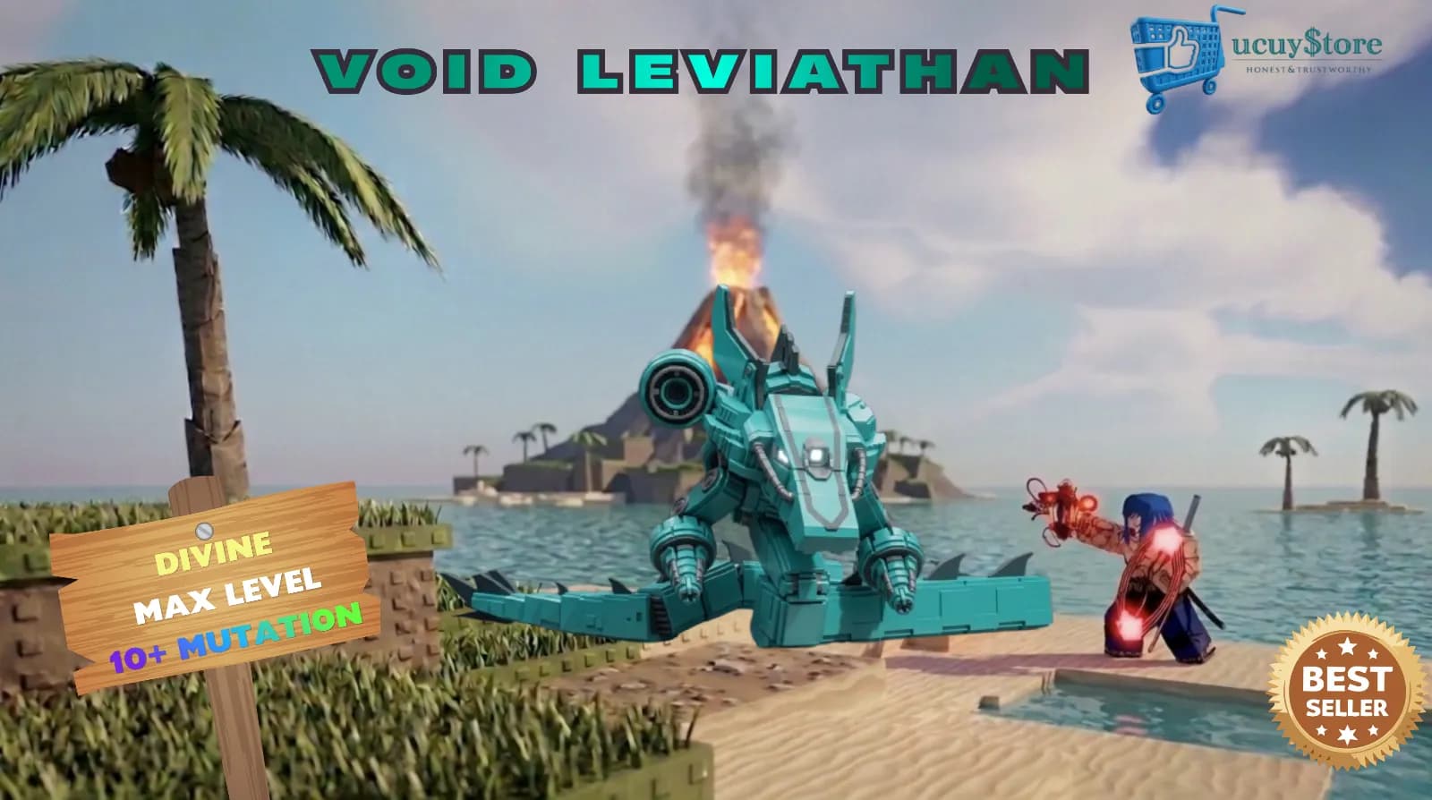 void leviathan & 10+ mutasi & max level
