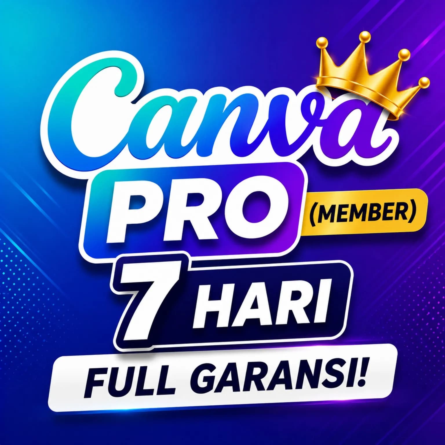 Canva Pro (Member) 7 Hari Private