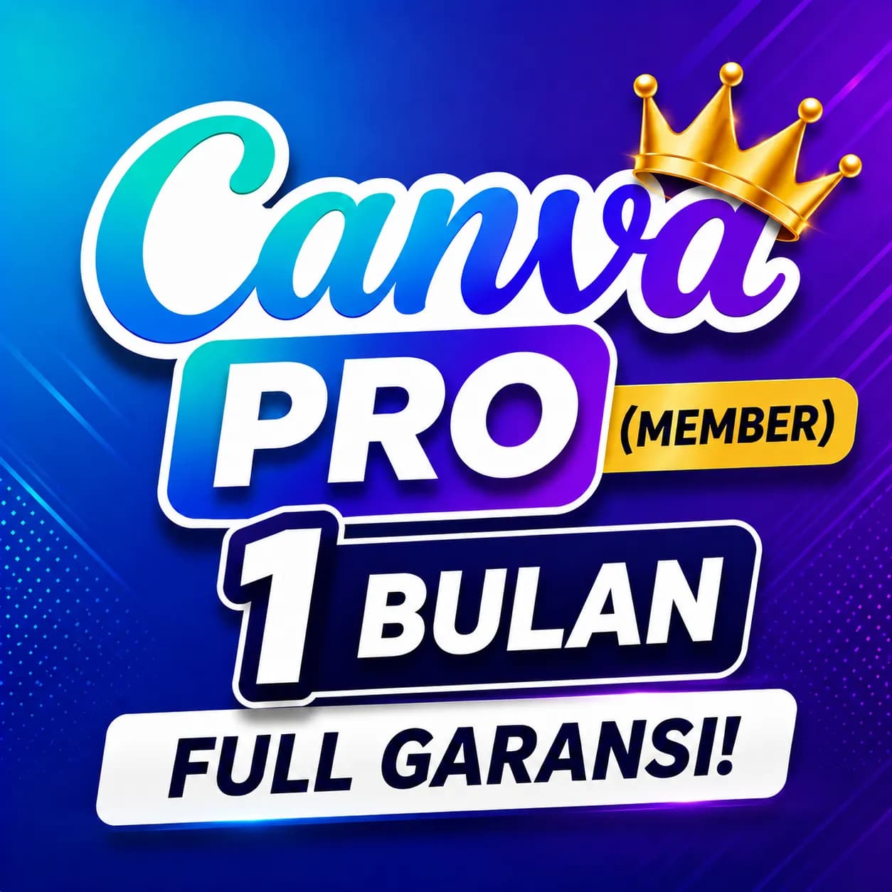 Canva Pro (Member) 1 Bulan